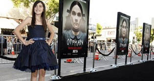 Black carpet rolled out at Orphan premiere